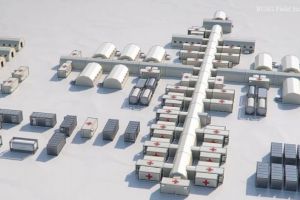 Constructia spitalului mobil din Iaşi pentru tratarea pacienţilor cu Covid-19, adjudecata de o firma din Turcia