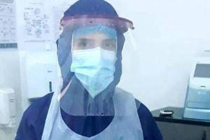 O asistentă a venit din Iaşi pentru a lucra la Spitalul Militar din Timişoara, în timpul pandemiei de coronavirus