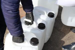 Gel dezinfectant pentru scările de bloc din Reghin