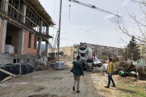 Noua creşă din cartierul Astra a prins contur FOTO