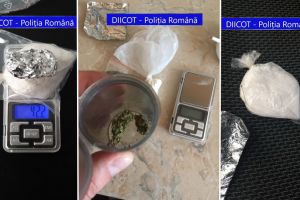 Tânăr de 25 de ani, prins în flagrant în timp ce vindea droguri de mare risc în Salonta (FOTO)