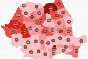 137 de cazuri confirmate de Covid-19 în Bistriţa-Năsăud. Printre ele, cadre medicale, infirmiere, poliţişti, angajaţi ITM