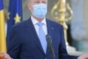 Măştile, obligatorii după starea de urgenţă – declaraţia de presă susţinută de Preşedintele României, domnul Klaus Iohannis