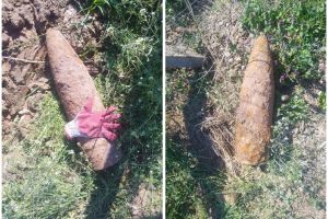 Urmele războiului: Muncitorii care lucrau la reţeaua de canalizare din Biharia au dat peste muniţii neexplodate