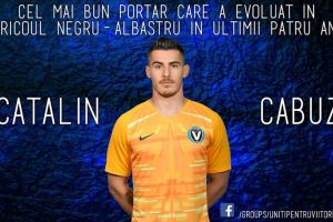 Catalin Cabuz, desemnat cel mai bun portar al FC Viitorul din ultimii patru ani