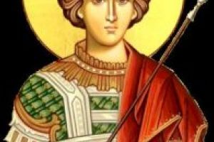Tradiţii: Marele Mucenic Sf. Gheorghe  sau Sângiorz