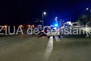 Accident rutier in Mamaia. Vezi ce s-a intamplat. Desfasurare de forte de la Politia Rutiera si Ambulanta