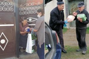 Donaţie pentru Spitalul Orăşenesc din Agnita – Vârstnicii din judeţ primesc o masă caldă