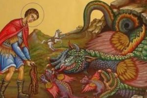Sf. Gheorghe a biruit virusul ucigaş în Argeş