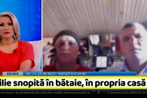 NEAMȚ: Familie snopită în bătaie, în propria casă. „Mi-a înfipt furca în gât”