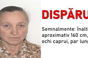 Femeie dispărută în condiţii neelucidate! Căutată de Poliţie