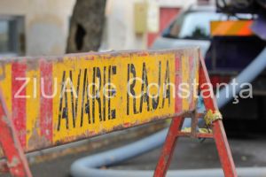 Avarie majora la una dintre conductele magistrale care asigura necesarul de apa pentru Statia de tratare si pompare Palas