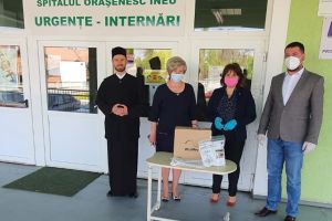 UAV şi Arhiepiscopia Aradului, donaţie pentru Spitalul din Ineu