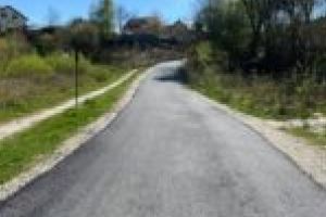 Este gata şi strada Teilor. Luca Mălăiescu profită de vremea bună şi pe timp de pandemie