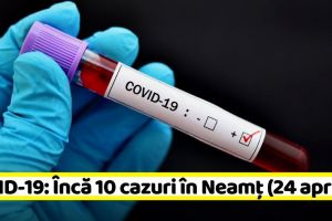 Coronavirus: Încă 10 cazuri în Neamţ. Vezi situaţia pe judeţe (24 aprilie)