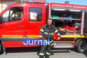 Plutonierul Alin Agache a fost desemnat pompierul lunii martie la ISU Vrancea! „Suntem alături de oameni în cele mai grele clipe din viaţa lor!”