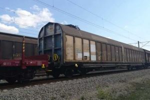 FOTO| O persoană ELECTROCUTATĂ în gara Bărăbanţ: Intervin pompierii pentru prim ajutor şi degajare