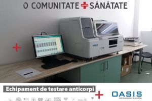 Echipament de testare pentru anticorpi instalat la Spitalul Judeţean Sibiu