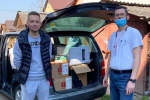 FOTO: Asociaţia pentru Urgenţe Medicale Luduş, donaţii noi către Spitalul din Luduş