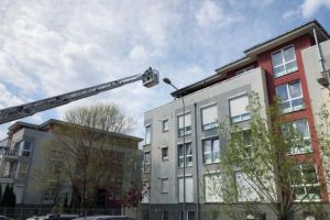 FOTO Incendiu pe o terasă în Avantgarden!