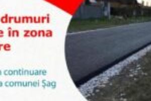 Străzile din comuna Şag vor fi reabilitate şi modernizate. A fost semnat contractul de execuţie