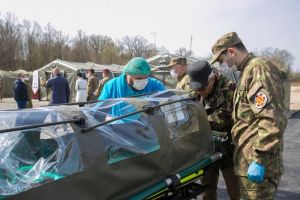 Interventii, in Romania, ale militarilor pentru limitarea raspandirii COVID-19