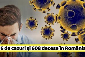 Coronavirus: 11.036 de cazuri confirmate şi 608 decese în România (26 aprilie)