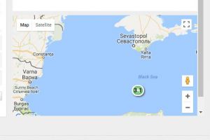 Cutremur, in Marea Neagra, in aceasta dimineata. Unde a fost epicentrul