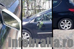 Se intampla in Braila / Un tanar, banuit ca i-a filmat pe brailenii care au ignorat restrictiile, si-a gasit masinile vandalizate