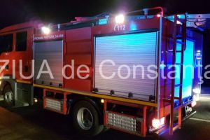 Alerta la pompieri. Incendiu la Navodari. Ce se intampla acolo 