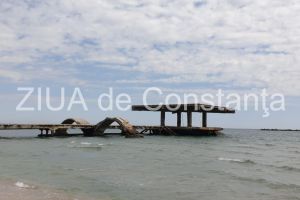 Fotoreportaj: Se cauta solutii pentru salvarea si reabilitarea pasarelei de promenada din zona debarcader Cazino –Mamaia (galterie foto+video)  