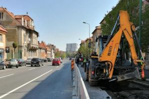 Se modernizează reţelele de apă de pe Bulevardul 15 Noiembrie din Braşov