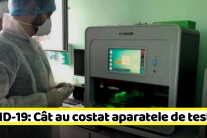 COVID-19: Aparatul de testare de la Roman e de 2 ori mai ieftin şi face de 2 ori mai multe teste