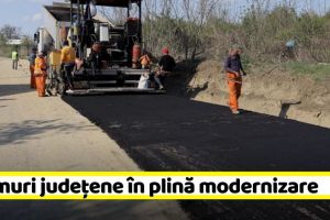 NEAMȚ: Drumuri judeţene în plină modernizare (FOTO)