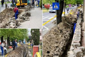 Se lucrează la modernizarea şi extinderea iluminatului public. Pentru început, pe Bd. Republicii