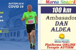“Alerg pentru autism”: Dan Aldea, ambasadaroul judeţului nostru, va parcurge 100 km în 24 ore pentru realizarea unei platforme online de terapie pentru copii