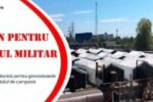 Gest de umanitate! Două tone de motorină donate pentru spitalul de campanie