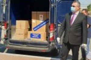 Reloc SA a donat astăzi un echipament de imunologie şi 3000 de teste pentru Spitalul Judeţean de Urgenţă din Craiova