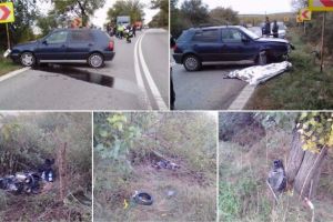 Motociclist mort pe DN 69, Arad – Timisoara, dupa ce a derapat in curba