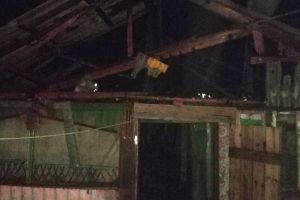 FOTO Dramă! O bătrână din Botoşani a rămas fără casă, în urma unui incendiu