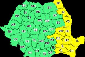 Două avertizări meteo, una de Cod galben pentru judeţul Botoşani. Ce anunţă meteorologii!