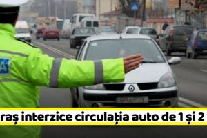Un oraş din România a interzis circulaţia maşinilor de 1 şi 2 mai