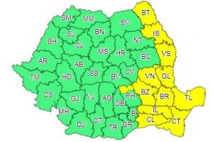 Se strica vremea in Braila / Avertizarea ANM de ploi si vijelii