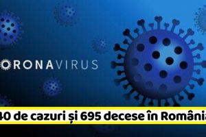 Coronavirus: 12.240 de cazuri confirmate şi 695 decese în România (30 aprilie)