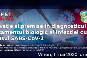 UMFSTv Live: Inovaţie şi premise în diagnosticul şi tratamentul biologic al infecţiei cu virusul SARS-CoV-2
