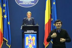 LIVE VIDEO: Purtatorul de cuvant al MAI, Monica Dajbog, declaratii de presa 