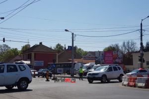 Sensul giratoriu de la Burdea va fi refăcut complet