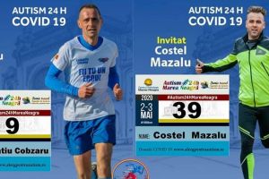 La ultramaratonul Autism 24h Marea Neagra“ participa si militarii Laurentiu Cobzaru si Costel Mazalu