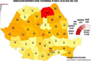 32 de noi cazuri de COVID-19, în judeţul Suceava, în scădere faţă de zilele trecute
