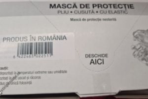 Măştile produse în România, laudate de Orban, au ajuns în magazine, dar se vând la preţ DUBLU, faţă de cel anunţat de Guvern: 4 lei/ bucata!